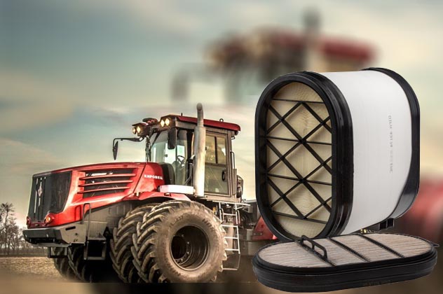 Воздушные фильтры новейшей конструкции для энергонасыщенных тракторов