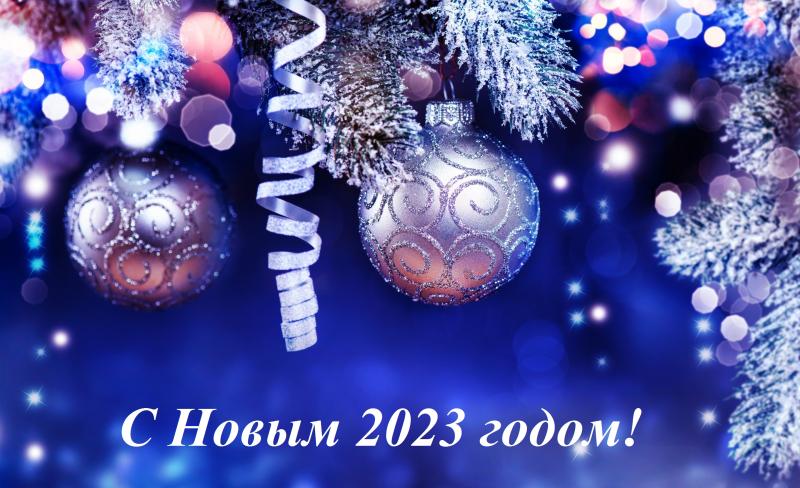 С Новым 2023 годом!